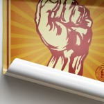 POSTER STA MANO PO' ESSE FERO O PO' ESSE PIUMA