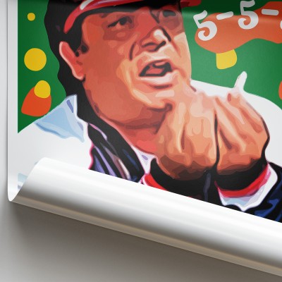 POSTER ALLENATORE NEL PALLONE BIZONA 555