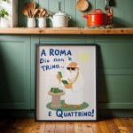 A ROMA DIO NON E' TRINO E' QUATTRINO