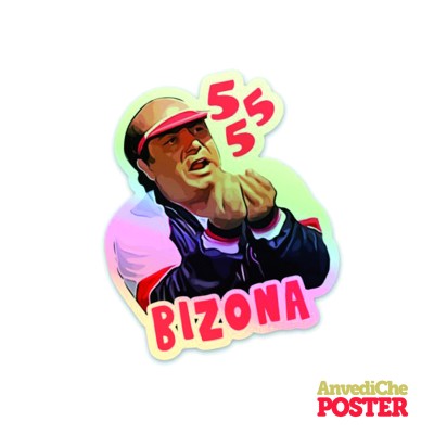 STICKER OLOGRAFICO ALLENATORE NEL PALLONE