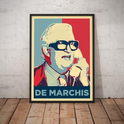 POSTER DEL GRANDE AVVOCATO DE MARCHIS