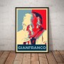 POSTER DEL GRANDE GIANFRANCO FUNARI