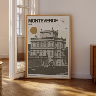 POSTER DI MONTEVERDE VILLA PAMPHILIJ
