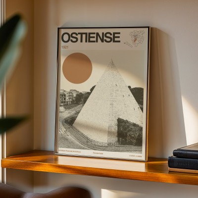 POSTER DI OSTIENSE - PIRAMIDE
