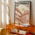POSTER DELLA TANGENZIALE EST DI ROMA